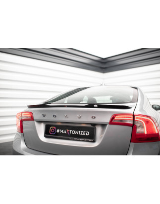 Spoiler Cap Volvo S60 R-Design Mk2 (Cod. M-VO-S60-2-RDESIGN-CAP1G)