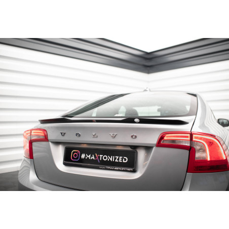 Spoiler Cap Volvo S60 R-Design Mk2 (Cod. M-VO-S60-2-RDESIGN-CAP1G)