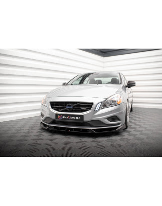 SPLITTER ANTERIORE V.1 Volvo S60 R-Design Mk2 (Cod. M-VO-S60-2-RDESIGN-FD1G)