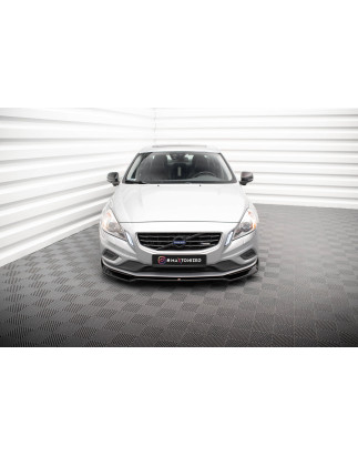 SPLITTER ANTERIORE V.2 Volvo S60 R-Design Mk2 (Cod. M-VO-S60-2-RDESIGN-FD2G)