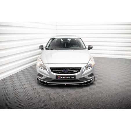 SPLITTER ANTERIORE V.2 Volvo S60 R-Design Mk2 (Cod. M-VO-S60-2-RDESIGN-FD2G)