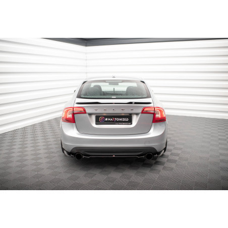 Splitter posteriore for Volvo S60 R-Design Mk2 (Cod. M-VO-S60-2-RDESIGN-RD1G)