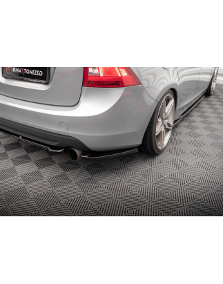 Splitters posteriori laterali Volvo S60 R-Design Mk2 (Cod. M-VO-S60-2-RDESIGN-RSD1G)
