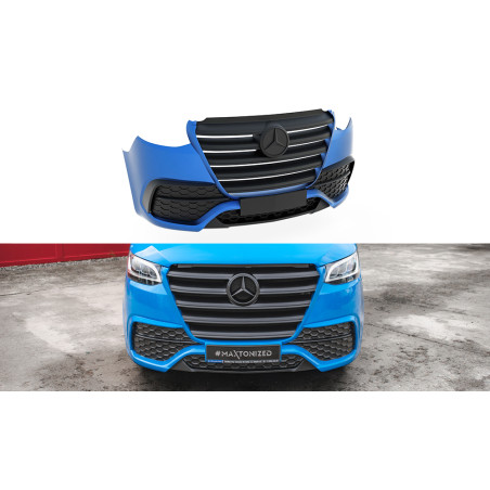 paraurti anteriore Mercedes-Benz Sprinter Mk3 (Cod. M-ME-SP-3-F1F)