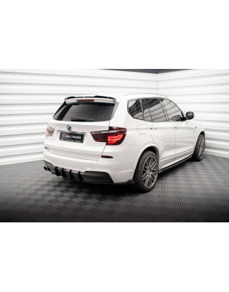 DIFFUSORE POSTERIORE street pro BMW X3 M-Pack F25 (Cod. M-BMX325MPACKCNC-RS1B)