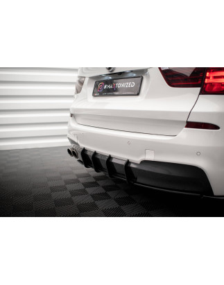 DIFFUSORE POSTERIORE street pro BMW X3 M-Pack F25 (Cod. M-BMX325MPACKCNC-RS1B)