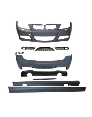 Kit Estetico BMW E91 2005-2008 Look M-Tech 2 Escarico ABS (Cod. E-TCB0090159404165)