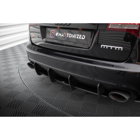 DIFFUSORE POSTERIORE street pro Audi RS6 Avant C6 (Cod. M-AURS6C6CNC-RS2B)