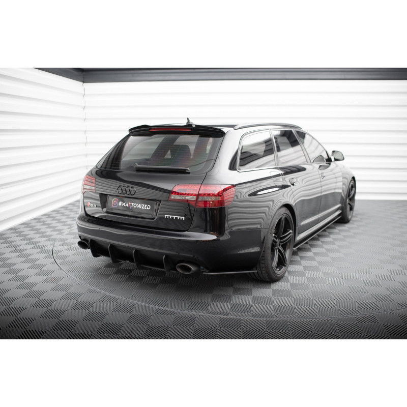 Splitters posteriori laterali Street Pro Audi RS6 Avant C6 (Cod. M-AURS6C6CNC-RSD1B)