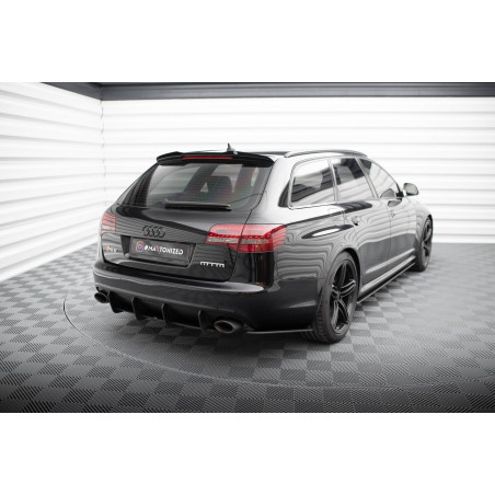 Splitters posteriori laterali Street Pro Audi RS6 Avant C6 (Cod. M-AURS6C6CNC-RSD1B)