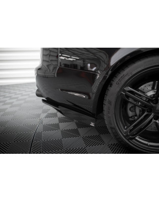 Splitters posteriori laterali Street Pro + Flaps Audi RS6 Avant C6 (Cod. M-AURS6C6CNC-RSD1B+RSF1G)