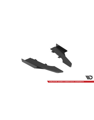 Splitters posteriori laterali Street Pro + Flaps Audi RS6 Avant C6 (Cod. M-AURS6C6CNC-RSD1B+RSF1G)