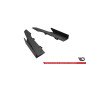 Splitters posteriori laterali Street Pro + Flaps Audi RS6 Avant C6 (Cod. M-AURS6C6CNC-RSD1B+RSF1G)