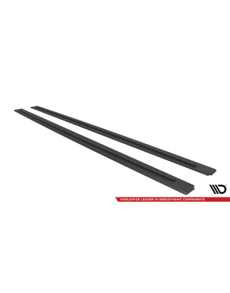 Diffusori minigonne street pro Audi RS6 Avant C6 (Cod. M-AURS6C6CNC-SD1B)