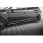 Diffusori minigonne street pro + Flaps Audi RS6 Avant C6 (Cod. M-AURS6C6CNC-SD1B+SF1G)