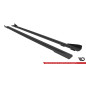 Diffusori minigonne street pro + Flaps Audi RS6 Avant C6 (Cod. M-AURS6C6CNC-SD1B+SF1G)