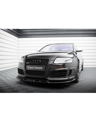 SPLITTER ANTERIORE V.2 Audi RS6 Avant C6 (Cod. M-AU-RS6-C6-FD2G)