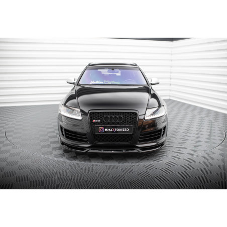 SPLITTER ANTERIORE V.2 Audi RS6 Avant C6 (Cod. M-AU-RS6-C6-FD2G)