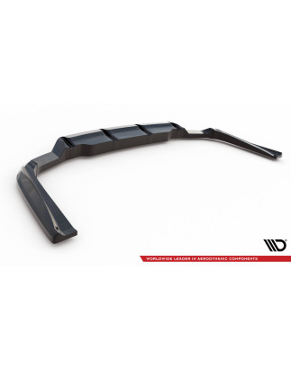 Splitter posteriore (con barre verticali) Audi RS6 Avant C6 (Cod. M-AU-RS6-C6-RD1G+RD2G)