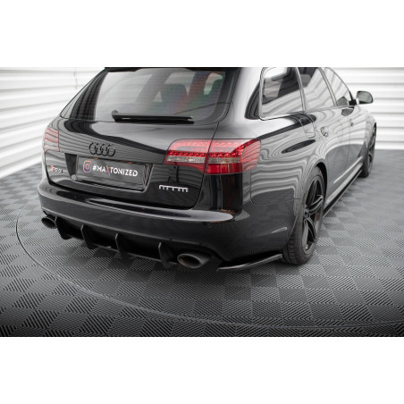 Splitters posteriori laterali Audi RS6 Avant C6 (Cod. M-AU-RS6-C6-RSD1G)