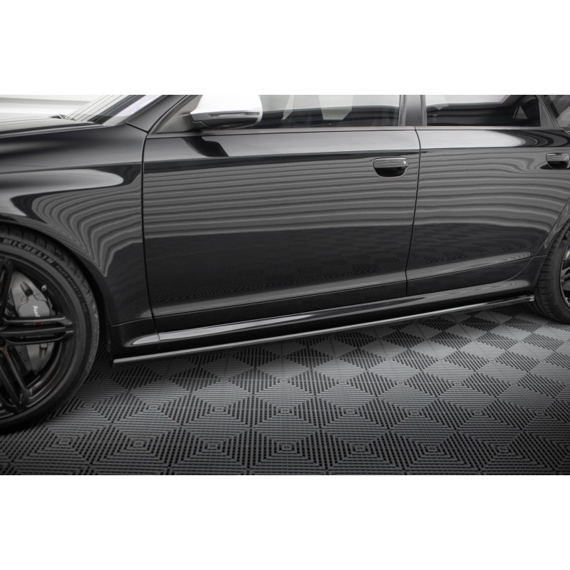 Diffusori minigonne V.2 Audi RS6 Avant C6 (Cod. M-AU-RS6-C6-SD2G)