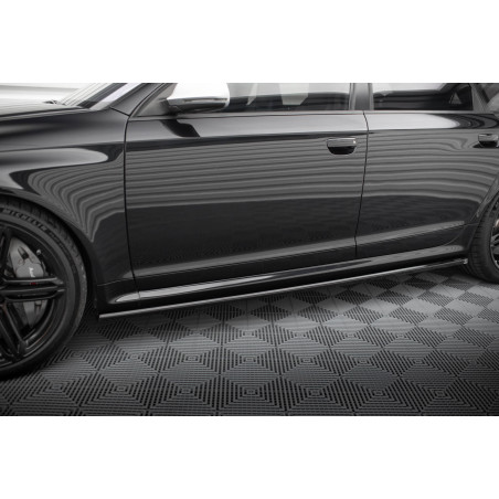 Diffusori minigonne V.2 Audi RS6 Avant C6 (Cod. M-AU-RS6-C6-SD2G)