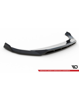 SPLITTER ANTERIORE V.1 Audi SQ5 / Q5 S-Line SUV / Sportback Mk2 Facelift (Cod. M-AU-SQ5-2F-SB-FD1G+F