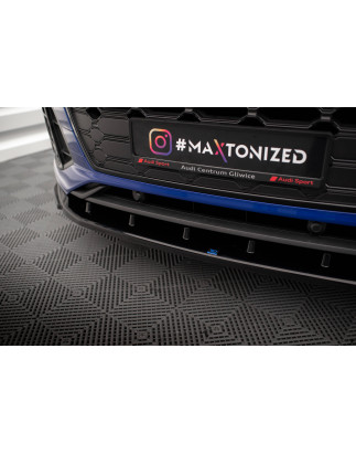 SPLITTER ANTERIORE V.2 Audi SQ5 / Q5 S-Line SUV / Sportback Mk2 Facelift (Cod. M-AU-SQ5-2F-SB-FD2G)