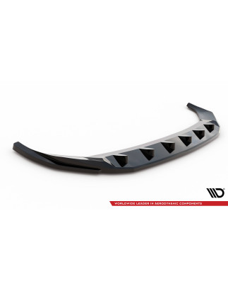 SPLITTER ANTERIORE V.2 Audi SQ5 / Q5 S-Line SUV / Sportback Mk2 Facelift (Cod. M-AU-SQ5-2F-SB-FD2G)