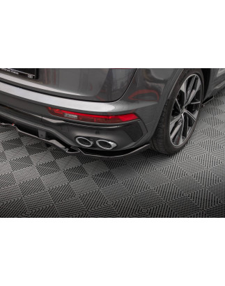 Splitter posteriore (con barre verticali) Audi SQ5 / Q5 S-Line Sportback Mk2 Facelift (Cod. M-AU-SQ5