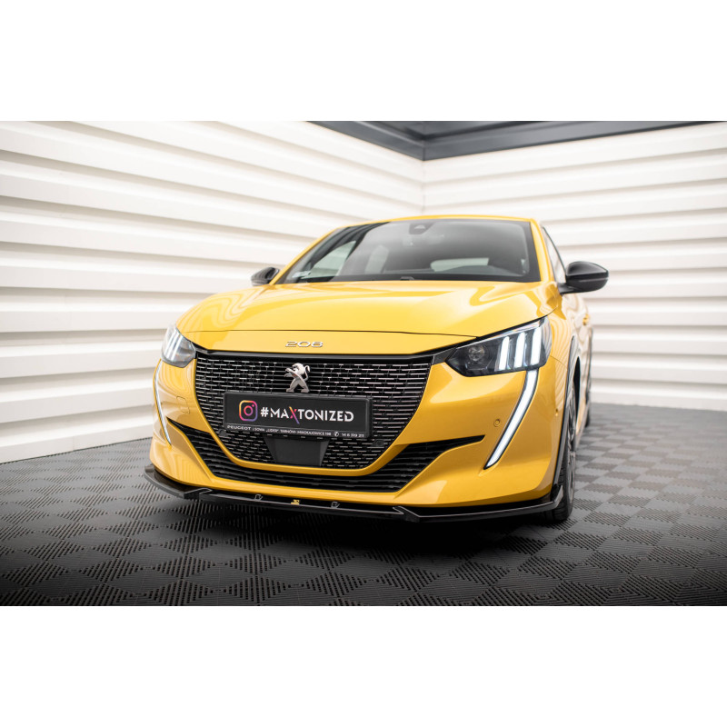SPLITTER ANTERIORE V.1 Peugeot 208 GT Mk2 (Cod. M-PE-208-2-GT-FD1G)