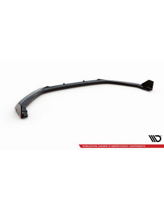 SPLITTER ANTERIORE V.1 + Flaps Peugeot 208 GT Mk2 (Cod. M-PE-208-2-GT-FD1G+FSF1B)