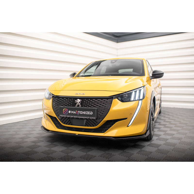 SPLITTER ANTERIORE V.2 Peugeot 208 GT Mk2 (Cod. M-PE-208-2-GT-FD2G)