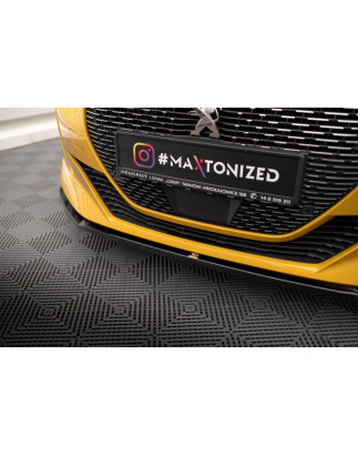 SPLITTER ANTERIORE V.2 Peugeot 208 GT Mk2 (Cod. M-PE-208-2-GT-FD2G)
