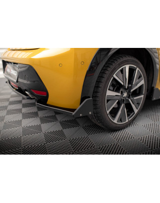 Splitters posteriori laterali V.1 + Flaps Peugeot 208 GT Mk2 (Cod. M-PE-208-2-GT-RSD1G+RSF1B)