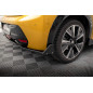 Splitters posteriori laterali V.1 + Flaps Peugeot 208 GT Mk2 (Cod. M-PE-208-2-GT-RSD1G+RSF1B)