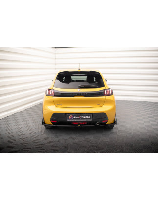 Splitters posteriori laterali V.1 + Flaps Peugeot 208 GT Mk2 (Cod. M-PE-208-2-GT-RSD1G+RSF1B)