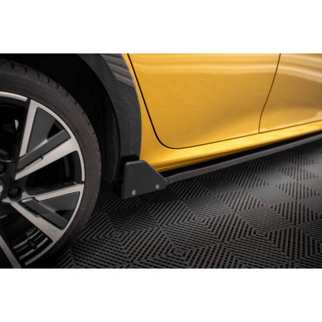 Diffusori minigonne + Flaps Peugeot 208 GT Mk2 (Cod. M-PE-208-2-GT-SD1G+SF1B)