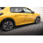 Diffusori minigonne + Flaps Peugeot 208 GT Mk2 (Cod. M-PE-208-2-GT-SD1G+SF1B)