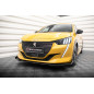 SPLITTER ANTERIORE street pro + Flaps Peugeot 208 GT Mk2 (Cod. M-PE2082GTCNC-FD1B+FSF1G)
