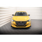 SPLITTER ANTERIORE street pro + Flaps Peugeot 208 GT Mk2 (Cod. M-PE2082GTCNC-FD1B+FSF1G)
