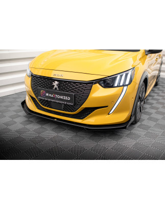 SPLITTER ANTERIORE street pro + Flaps Peugeot 208 GT Mk2 (Cod. M-PE2082GTCNC-FD1B+FSF1G)