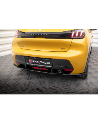 Splitters posteriori laterali Street Pro Peugeot 208 GT Mk2 (Cod. M-PE2082GTCNC-RS1B)