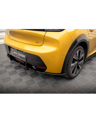 Splitters posteriori laterali Street Pro Peugeot 208 GT Mk2 (Cod. M-PE2082GTCNC-RS1B)