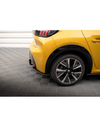 Splitters posteriori laterali Street Pro Peugeot 208 GT Mk2 (Cod. M-PE2082GTCNC-RS1B)