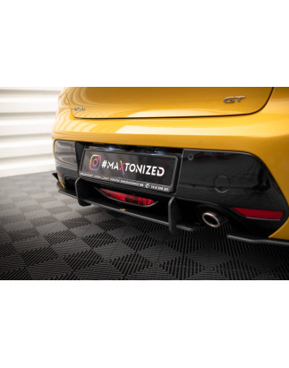 Splitters posteriori laterali Street Pro + Flaps Peugeot 208 GT Mk2 (Cod. M-PE2082GTCNC-RS1B+RSF1G)