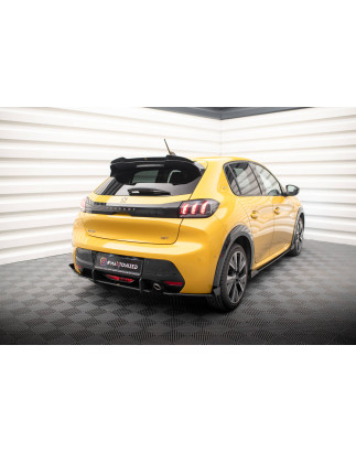 Splitters posteriori laterali Street Pro + Flaps Peugeot 208 GT Mk2 (Cod. M-PE2082GTCNC-RS1B+RSF1G)