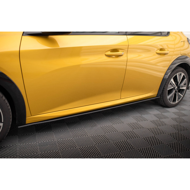 Diffusori minigonne street pro Peugeot 208 GT Mk2 (Cod. M-PE2082GTCNC-SD1B)