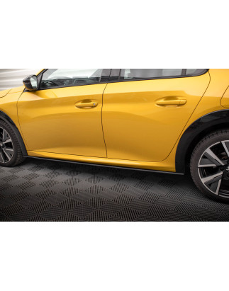 Diffusori minigonne street pro Peugeot 208 GT Mk2 (Cod. M-PE2082GTCNC-SD1B)