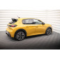 Diffusori minigonne street pro Peugeot 208 GT Mk2 (Cod. M-PE2082GTCNC-SD1B)